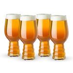 Spiegelau Craft Beer IPA Glass Set of 4 - European-Made Crystal, Modern Beer Glasses, Dishwasher Safe, Professional Quality Beer Pint Glass Gift Set - 19.1 oz