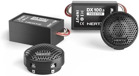 Hertz DT 24 - Paire de tweeters pour Voiture de 24mm 80W