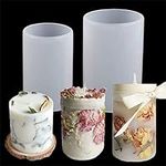 GTian 2 Sizes Cylinder Candle Molds