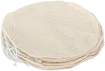 YouU 10 Pcs Coffee Syphon Cloth Replacement Filter for Hario Syphon, Yama Siphon and Other Syphon Coffee Maker, Balance Syphon Coffee Maker, Vacuum Pot Filters