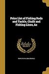 Price List of Fishing Rods and Tack