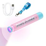 DIAMI PIN CURE LED Lamp - Mini LED Nail Lamp for Gel Polish | Nail Dryer for Regular Polish | Gel Nail Light Professional | Light Pink Nail Polish Dyer | LED Nail Curing Light Lamp Mini Nail Dryer