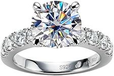 AnuClub Moissanite Engagement Ring,