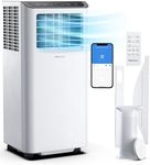 Pro Breeze® 12000 BTU Portable Air Conditioner - Smart Home WiFi Compatible with 24-Hour Digital Timer, Smart Display & Window Venting Kit Included - Air Conditioning Unit for Home & Office