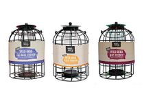 Garden Mile 3pack Wild Bird Feeders for Seeds, Peanut, fat ball feeder - Squirrel resistant Hanging Feeder for Wild Birds Food Stations in your Garden Outdoor Durable Construction Hanging Design