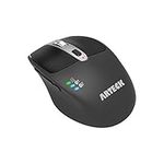 Arteck Multi-Device Wireless Bluetooth Mouse with Nano USB Receiver Ergonomic Right Hand Silent Clicking for Computer Desktop PC Laptop Mac iPad and Windows 10/8 iPad OS Build in Rechargeable Battery