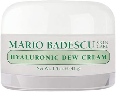 Mario Badescu Oil Free Hyaluronic Dew Cream | Hydrating Face Cream Formulated with Squalane for a Dewy Glow | 1.5 Oz