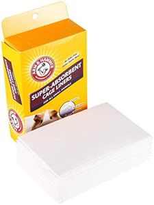 Arm & Hammer for Pets Super Absorbent Cage Liners for Guinea Pigs, Hamsters, Rabbits & All Small Animals | Best Cage Liners for Small Animals, 7 Count Small Animal Pet Products