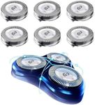 HQ8 Replacement Heads Compatible with Philips Norelco Aquatec Shaver, Blades for PT720 AT880 AT810, 8 Series 6-pc Pack
