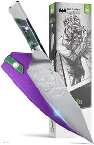 Dalstrong Chef Knife - 8 inch - JOKER™ Edition Official License - 5 Layer 9CR18MOV Stainless Steel - Uniquely Cast Resin Handle - Chef's Kitchen Cooking Knife - Collection Item - Sheath Included