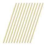 VictorsHome 3mm x 300mm Brass Rods, Round Solid Shaft Lathe Bar for DIY Crafts RC Aircraft Model Car 10pcs