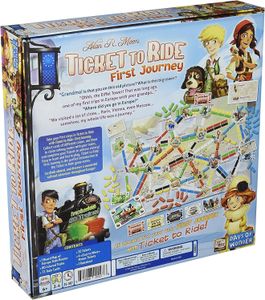 Ticket To Ride First Journey Europe Board Game – Family Edition