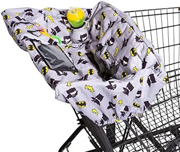 J.L. Childress DC Comics Batman Shopping Cart & High Chair Cover for Baby to Toddler