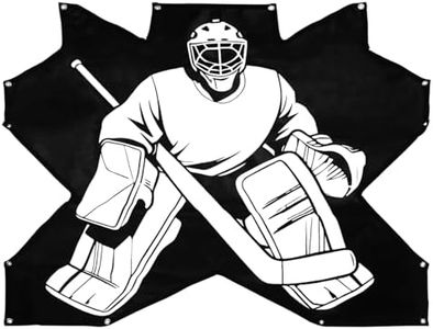 Ice Hockey Target - Professional & Street Hockey Goalie with 5 Holes Target Durable PVC forfor Indoor Outdoor Home Use Suit Youth & Players - 1 Target