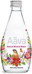 Aava Natural Mineral Water 250 ml Glass Bottle (Naturally Alkaline ; Origin Aravalli Range; pH 8+; Benefits of Calcium and Magnesium) (Pack of 8)