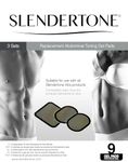 Slendertone Replacement Gel Pads for All Slendertone Ab Belts - 3 Sets (9 Gel Pads)