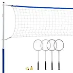 Franklin Sports Portable Badminton 