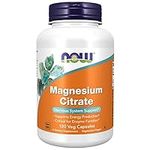NOW Magnesium Citrate,120 Veg Capsu