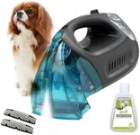 Hausmeister Hydroflex Plus Carpet Cleaner Machine, Upholstery Cleaner Machine for Couch, Car Seats & Pet Stains, 500W Powerful Handheld Deep Cleaner with 3 Brush Heads