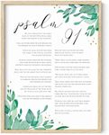 HAUS AND HUES Psalm 91 Wall Art - S