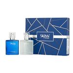 Skinn by Titan, Verge & Raw Long Lasting Perfume for Him Gift Set - 25 mL (Pack of 2) | Perfume for Men | Eau de Parfum for Men | Premium Fragrance | Grooming Essentials | Men's cologne