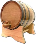 5 Gallon Oak Aging Barrel with Stan