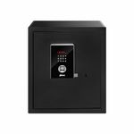 Ozone Safety Solutions | Fingerprint Access | Electronic LED Display | Motorized | Stores Cash, Jewellery | Safety locker for home | Tijori locker | 40 Litres | Black| 24 Months Warranty By Ozone