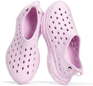 Project Cloud Recovery Shoes for Women - Lightweight Pool Water Shoes with Plush & Soft Insole - Non Slip Lightweight Garden Shoes - Waterproof Shoes for Women (Recharge, Pink,8.5M)