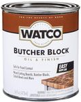 Rust-Oleum 241758 Watco Butcher Block Oil - Food Grade Wood Finish/Varnish (473 ML)