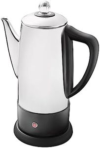 Quest 35200 Electric Coffee Percolator / 1.8L Stainless Steel Filter Coffee Machine / 30-45 Minute Keep Warm Functionality/Removable Filter/Makes Up To 12 Cups At Once / 1100W