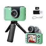 Makolle Kids Camera,Kids Camera for Boys,Kids Digital Camera Kids Video Camera for vlogging with 32GB SD Card,Toddler Toys Christmas Birthday Gifts for Boys Age 3-9