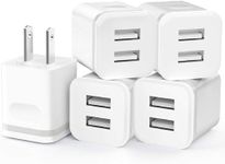 LUOATIP USB Wall Charger, 5-Pack 2.