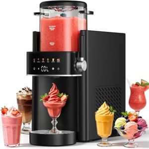 Ranvaira Slushie Machine for Home, Ice Cream Maker, 40OZ Capacity, Black