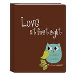 Pioneer Photo Albums I-46B/O 36-Pocket Baby Owl Designer Photo Album, Blue