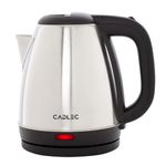 Title of the Item: Cadlec Melton 1.5L Stainless Steel Electric Kettle | 1 year Replacement Warranty | Swift Boil | Auto Shut-Off | Multi-Use for Tea/Coffee, Noodles, and Soups (Silver, 1500 Watts)