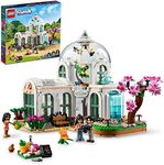 LEGO Friends Botanical Garden Building Toy Set, A Creative Project for Ages 12+, Build and Display a Detailed Greenhouse Scene, A Gift for Kids and Teens Who Love Flowers and Plants, 41757