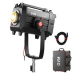 GVM 1200W LED Video Light, 1200B AIO Film Lighting Kit, 42800lux/3m Photography Lighting kit with DMX Control, Continuous Output Video Lighting for TV Productions, Live Broadcasts