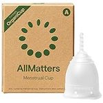 AllMatters Menstrual Cup (Formerly OrganiCup) Size A, for Those Who Haven’t Given Birth Vaginally. Award Winning Period Cup