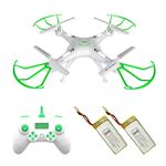 ELECTROBOTIC VEER 360 Drone Quadcopter | Altitude Hold RC Drone | 360 Degree Flip | 2 Rechargeable Battery | One Key Return | Birthday Gifts Kids Adults - (Green)