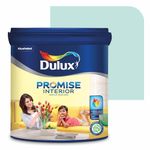 Dulux Promise Interior Emulsion Paint (1L, Aqua Tint) | Brighter & Longer-Lasting Colors | Rich Finish | Chroma Brite Technology | Anti-Chalk | Water-Based Acrylic Paint