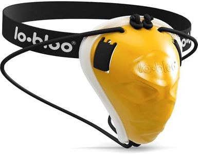 lobloo Aerofit Adult Patented Athletic Groin Cup for Stand-Up Sports as Kick Boxing, Karate, Hockey, Baseball. Male Size +16yrs