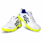 DSC Beamer Cricket Shoes Size 7 UK (Fluro Yellow-White)