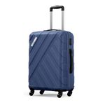 SAFARI RAY 67 Cms Check-in Trolley Bag Hard Case Polycarbonate 4 Wheels 360 Degree Wheeling System Luggage, Trolley Bags For Travel, Suitcase For Travel, Midnight Blue