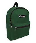 Everest Luggage Basic Backpack, Dark Green, Medium