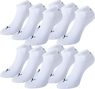 PUMA Baskets Invisible 12er LOT, Blanc, 43-46