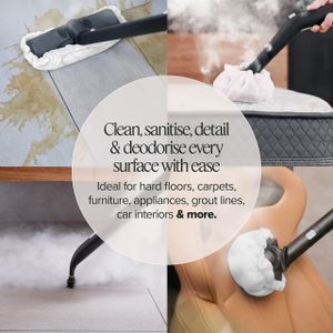 Dupray Neat Steam Cleaner – Multipurpose Portable Steamer