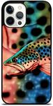 Brown Trout Fly Fishing Phone Case 