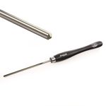 Hurricane Turning Tools, HTT-240KW, M2 Cryo, 3/8" Bowl Gouge, (1/4" Flute) for Woodturning