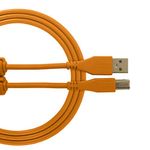 UDG U95001OR Cable USB 2.0 (A-B) - High-speed Audio Optimized USB 2.0 A-Male to B-Male cable, Orange, 1 Metre. Compatible with any USB A-B Device