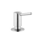 Hansgrohe 04539800 S Soap Dispenser, Steel Optik